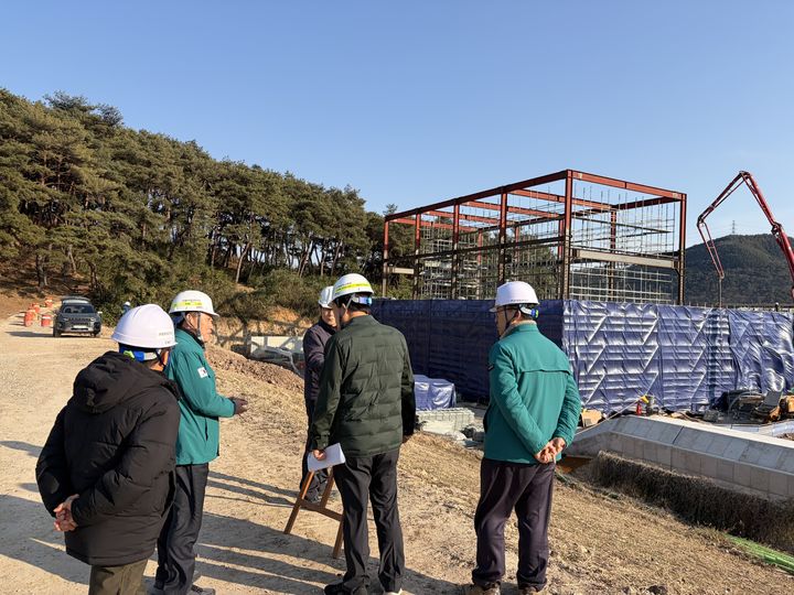 [합천=뉴시스] 경남 합천군, 재해예방사업장 현장 점검. (사진=합천군 제공) 2026.01.14. photo@newsis.com *재판매 및 DB 금지