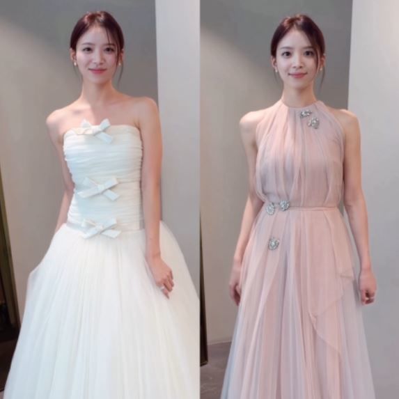 채널A 연애 예능 '하트시그널4' 출신 김지영이 웨딩드레스 착용 모습을 공개하며 결혼을 앞둔 근황을 전했다.2026.01.14.(사진=김지영 SNS 캡처) *재판매 및 DB 금지