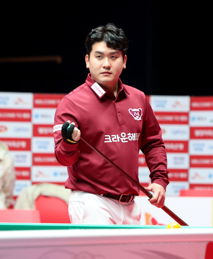 [서울=뉴시스] 프로당구 크라운해태 오태준. (사진=PBA 제공). 2026.01.13. *재판매 및 DB 금지