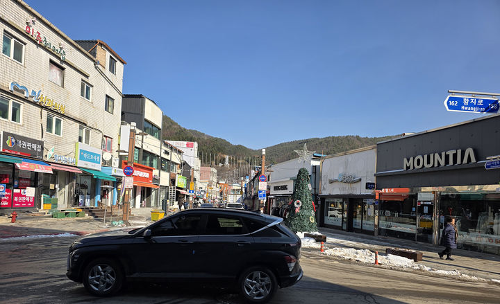 [태백=뉴시스] 강원 태백시 황지동 황지자유시장 입구 모습. (사진=뉴시스 DB). photo@newsis.com *재판매 및 DB 금지