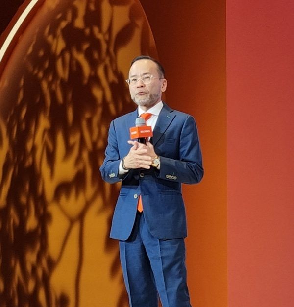 [서울=뉴시스] 멀츠 에스테틱스 아시아퍼시픽(APAC) 지역을 총괄하는 로렌스 시오우 사장은 14일 웨스틴 서울 파르나스에서 열린 행사에서 발표했다. 2026.1.14. photo@newsis.com *재판매 및 DB 금지