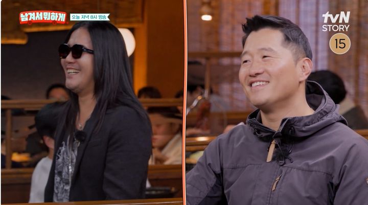 [서울=뉴시스] 14일 오후 방송된 tvN STORY 예능 프로그램 '남겨서 뭐하게'에는 강형욱, 박완규가 게스트로 출연했다. (사진=tvN 제공) 2026.01.14. photo@newsis.com *재판매 및 DB 금지