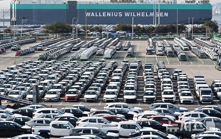 지난해 車수출 720억弗 역대 최대…3년 연속 700억불 돌파