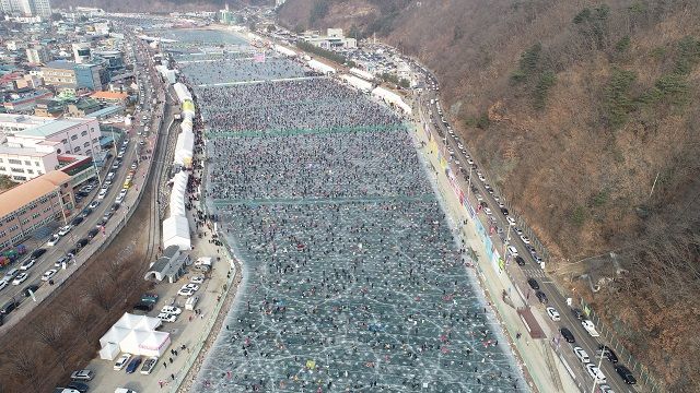 [춘천=뉴시스] 화천 산천어축제장. (사진=뉴시스 DB). photo@newsis.com *재판매 및 DB 금지