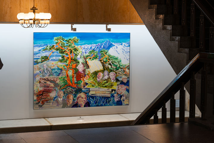 세종문화회관 대극장 계단에 선보인 권여현 내가 사로잡힌 철학자들 *재판매 및 DB 금지