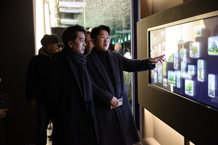 [보은=뉴시스] 충북 보은군 소나무미디어숲. (사진=보은군 제공) 2026.01.15. photo@newsis.com&nbsp; *재판매 및 DB 금지