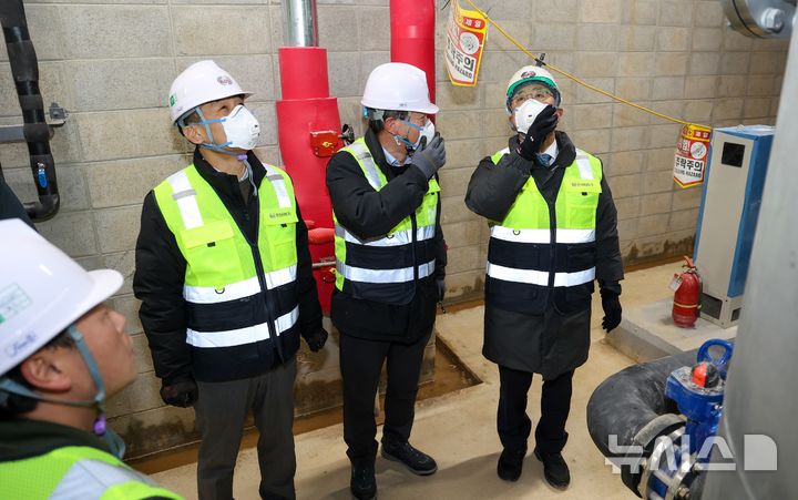 한전KDN, 전북사업처 신사옥 건설현장 안전점검 실시