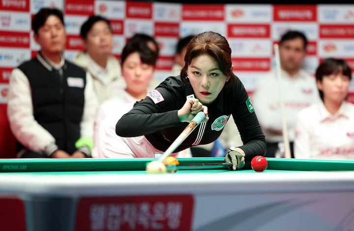 하나카드 김가영 당구선수 2026 PBA 팀리그 경기 사진