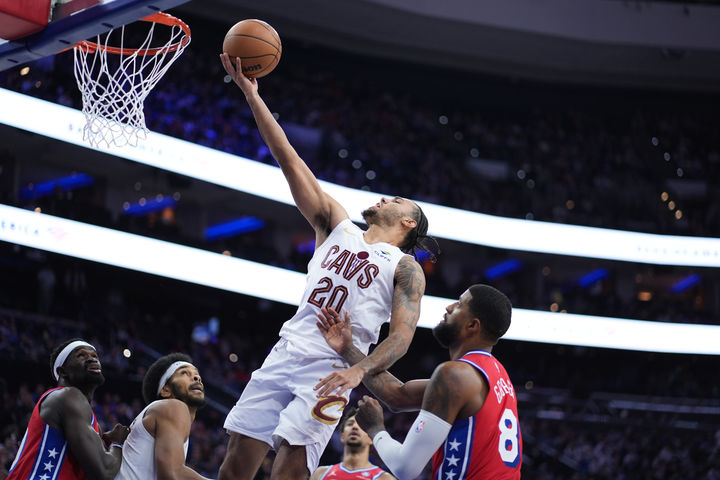 [필라델피아=AP/뉴시스] 미국프로농구(NBA) 클리블랜드 캐벌리어스의 제일런 타이슨. 2026.01.16.