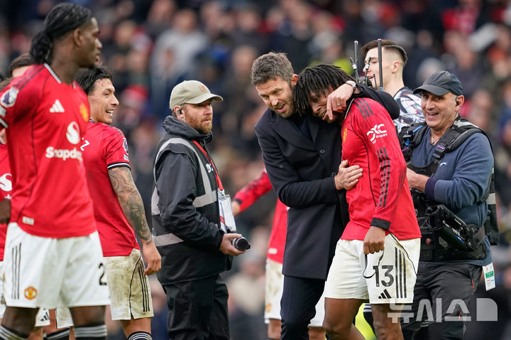 [맨체스터=AP/뉴시스] 잉글랜드 프로축구 프리미어리그(EPL) 맨체스터 유나이티드의 마이클 캐릭 임시 감독. 2026.01.17.