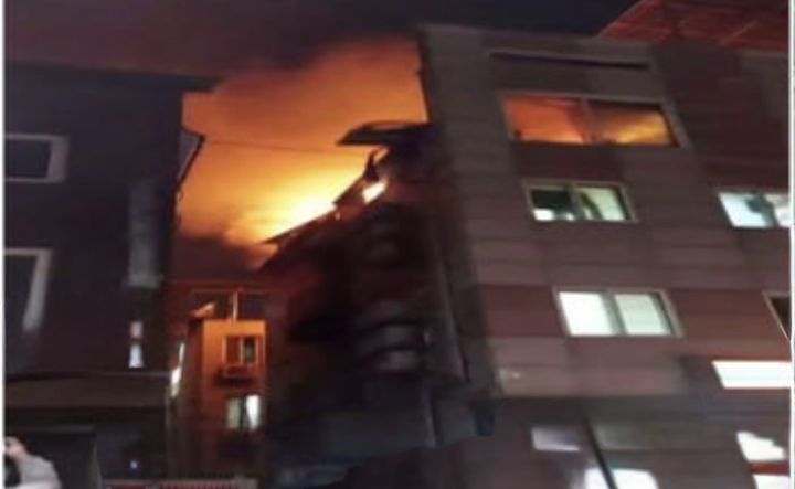 밤 사이 안산 고시텔 화재, 15명 대피 소동