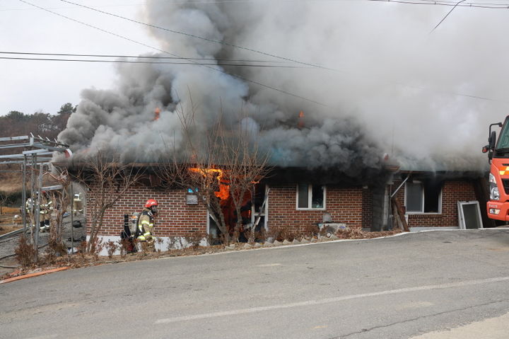 충남 아산 선장면 단독주택서 불…4500만원 피해