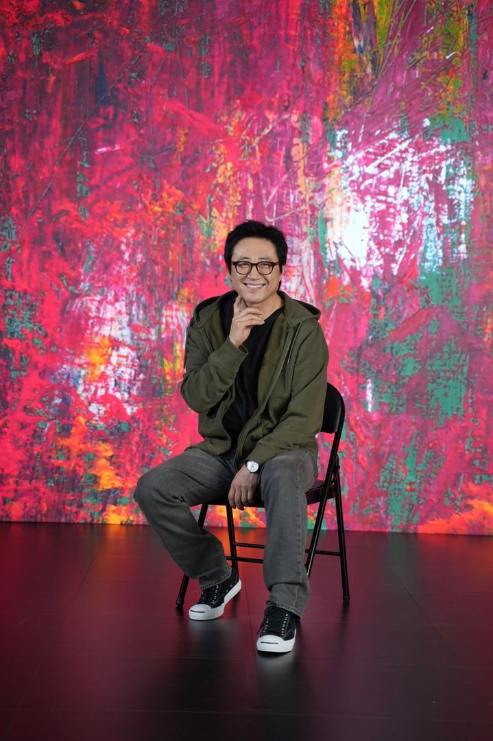 배우화가 박신양. 사진=세종문화회관 미술관 제공. *재판매 및 DB 금지