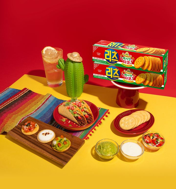 [서울=뉴시스] 동서식품이 신제품 '리츠 크래커 멕시칸 타코맛'을 출시한다고 19일 밝혔다. (사진=동서식품 제공) 2026.01.19. photo@newsis.com *재판매 및 DB 금지