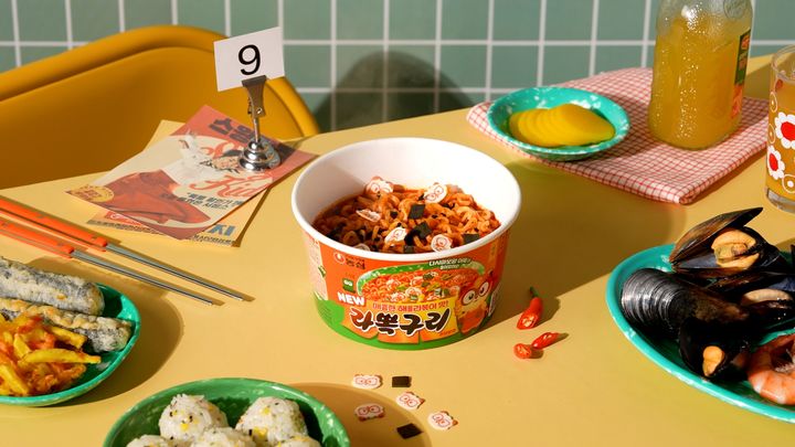 [서울=뉴시스] 농심이 용기면 신제품 '라뽁구리 큰사발면'을 26일 출시한다고 19일 밝혔다. (사진=농심 제공) 2026.01.19. photo@newsis.com *재판매 및 DB 금지