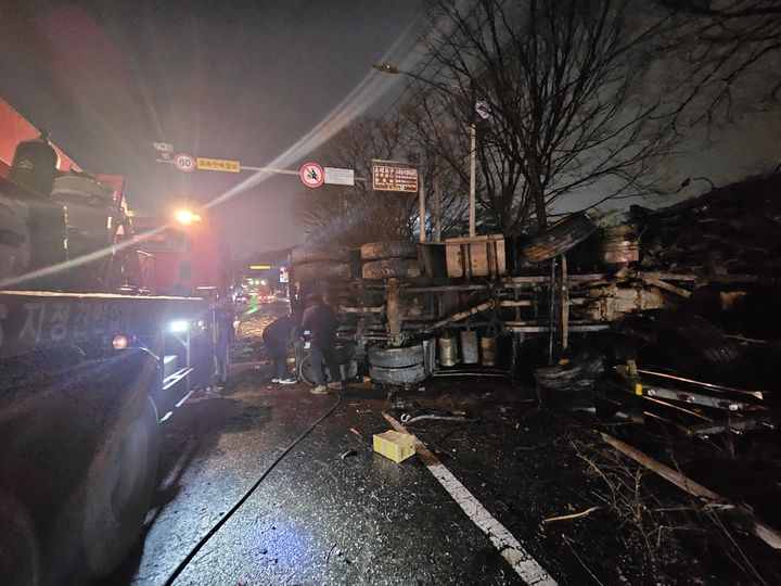 인천 수현삼거리 다중추돌…제1순환 장수~김포 16㎞ 정체 극심(종합)
