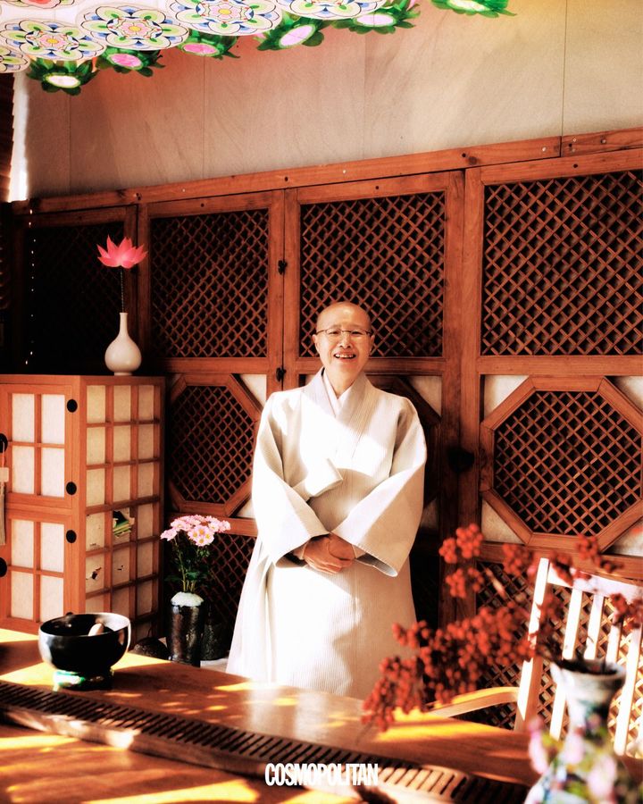 선재스님 "사찰음식은 단순 채식과 완전히 달라"[화보]