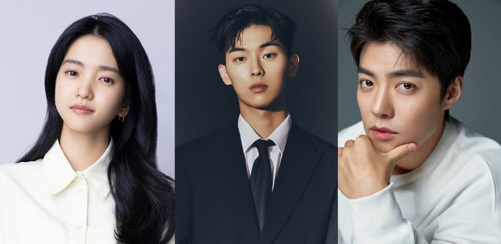 왼쪽부터 김태리, 최현욱, 강남