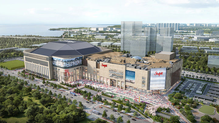 스타필드청라 조감도. (사진=인천경제청 제공) *재판매 및 DB 금지