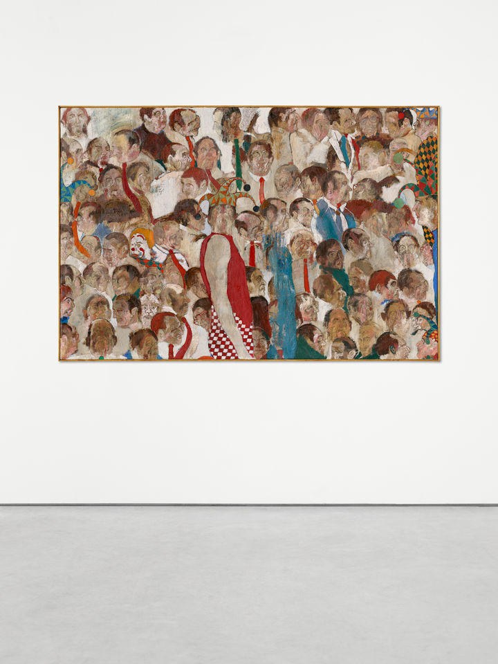 A few jokes in a crowd Oil on canvas 152 x 102CM 2025 *재판매 및 DB 금지