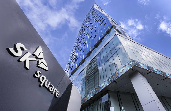 [서울=뉴시스]SK스퀘어 본사 T타워. (사진=SK스퀘어 제공) 2026.01.20. photo@newsis.com *재판매 및 DB 금지