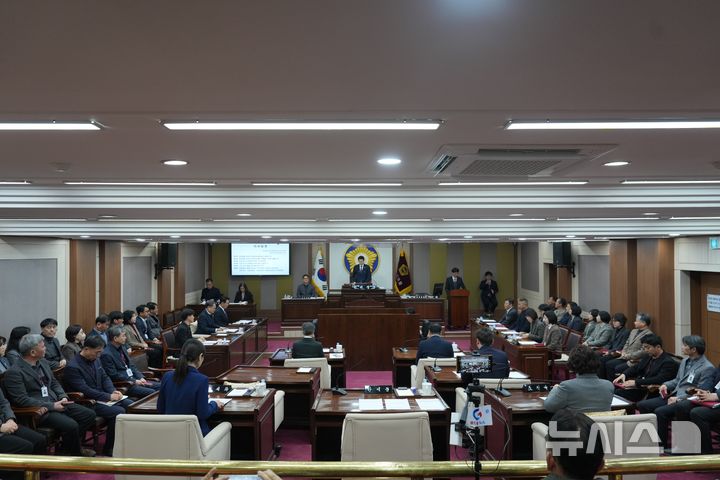 [포천=뉴시스] 포천시의회 본회의장. (사진=시의회 제공) 2026.01.20 photo@newsis.com