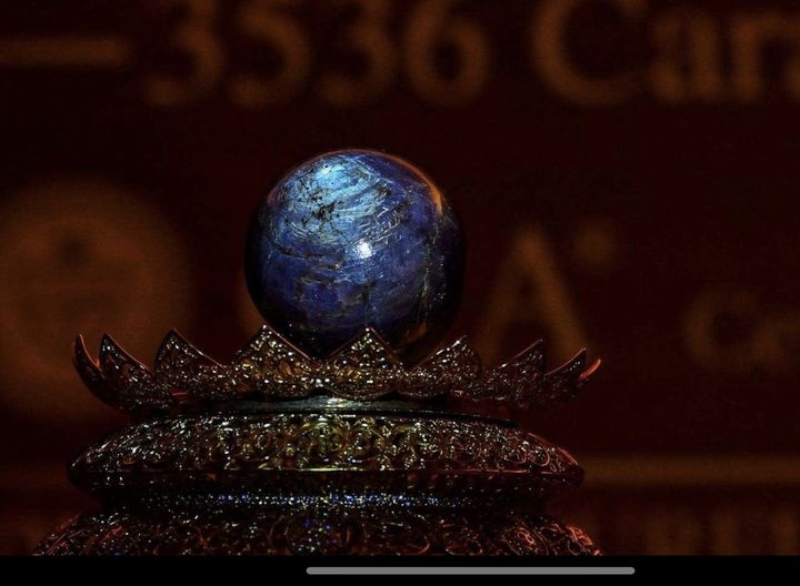 역대 가장 큰 스타 사파이어 베일 벗었다…무려 5900억