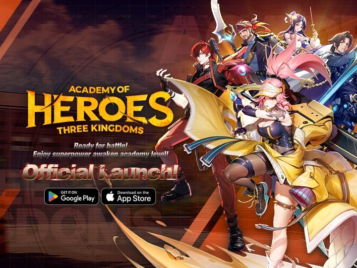 [서울=뉴시스] 그라비티 자회사인 그라비티 네오싸이언이 모바일 신작 '학원삼국지'를 동남아시아 지역에 20일 정식 출시했다. (사진=그라비티 제공) *재판매 및 DB 금지