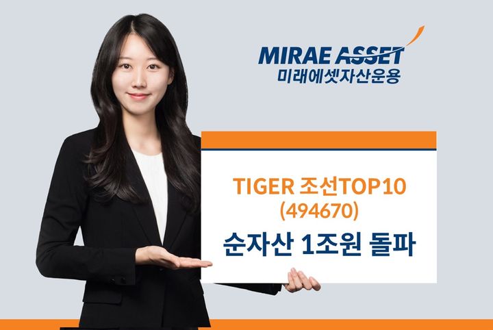 "조선업 슈퍼사이클 2막"…TIGER 조선TOP10 ETF 순자산 1조 돌파