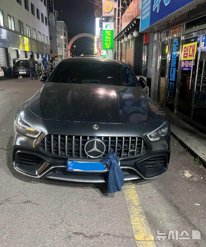 단속 피하려고 번호판 옷으로 가렸나…얌체 운전자 결국