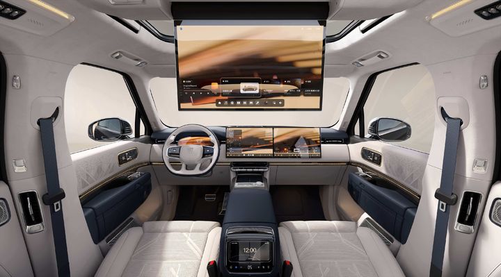 [서울=뉴시스]삼성디스플레이는 지커(ZEEKR)의 럭셔리 플래그십 SUV '9X'에 차량용 올레드(유기발광다이오드·OLED) 3종을 지난해 하반기부터 공급 중이라고 21일 밝혔다. (사진=삼성디스플레이 제공) photo@newsis.com *재판매 및 DB 금지