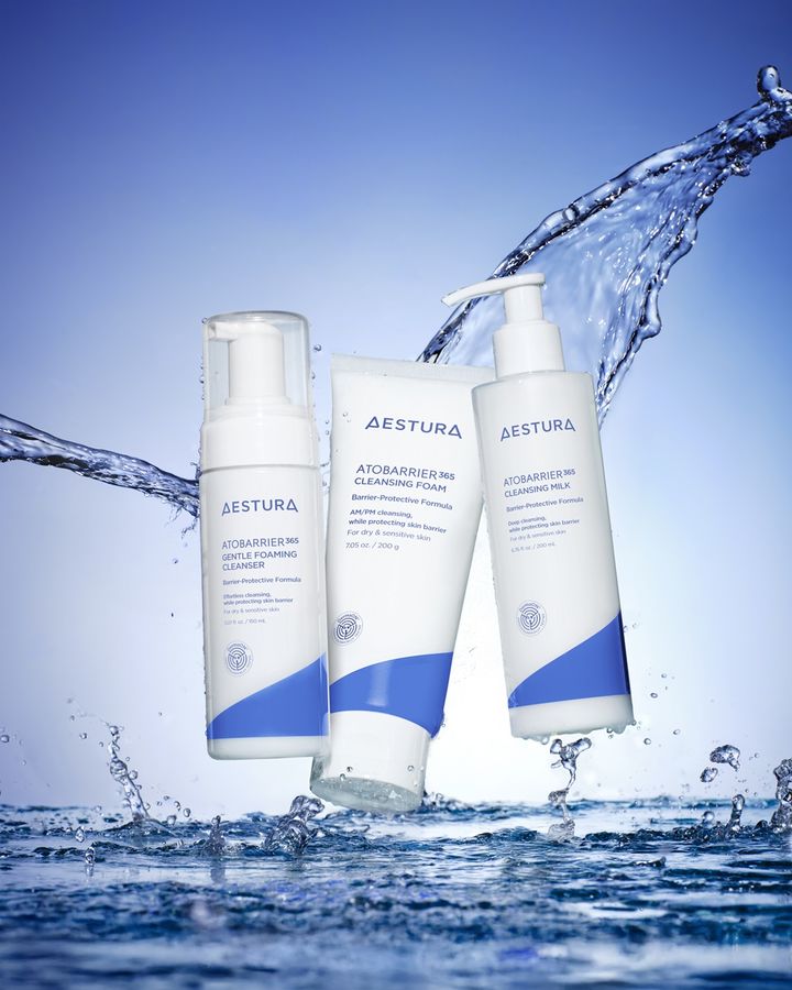에스트라 아토베리어365 클렌징 3종.(사진=아모레퍼시픽 제공) *재판매 및 DB 금지
