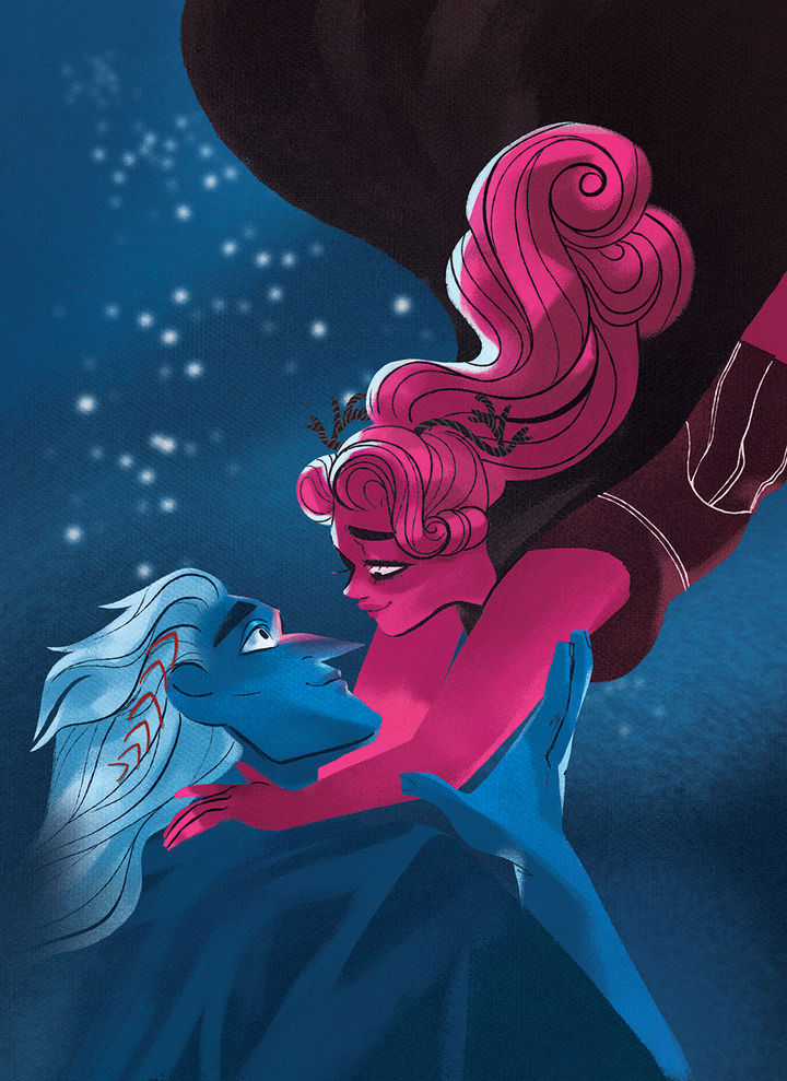 [서울=뉴시스] 네이버웹툰 영어 플랫폼에서 유통 중인 작품 '로어 올림푸스' (사진=네이버웹툰 제공) *재판매 및 DB 금지