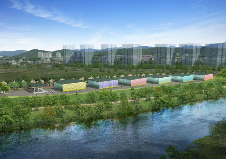 [진주=뉴시스]진주시, 유등 제작·보관시설 '유등빛담소' 조감도.(사진=진주시 제공).2026.01.21.photo@newsis.com *재판매 및 DB 금지