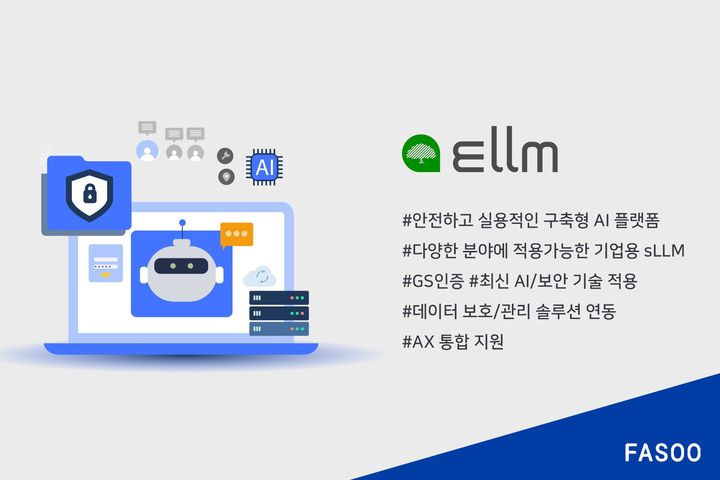 [서울=뉴시스] 파수가 온프레미스(구축형) 인공지능(AI) 플랫폼 '엘름(Ellm)' (사진=파수 제공) *재판매 및 DB 금지