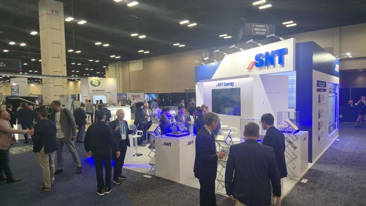 [창원=뉴시스] 강경국 기자 = SNT에너지가 20일(현지 시각)부터 3일간 미국 텍사스 샌안토니오에서 열리는 파워젠 인터내셔널 2026에 참가하고 있다. (사진=SNT에너지 제공). 2026.01.21. photo@newsis.com *재판매 및 DB 금지