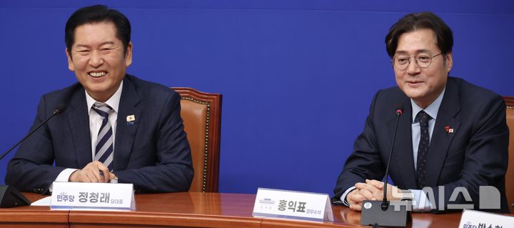 靑 "민주-혁신 통합 이 대통령 지론…정청래 대표에 사전 연락 받아"(종합2보)