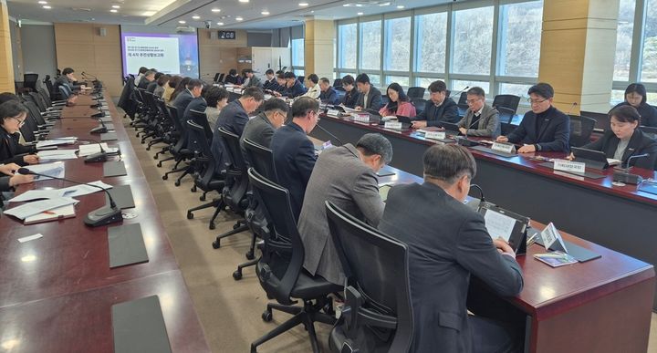 [경기 광주=뉴시스]경기 광주시가 20일 김충범 부시장 주재로 경기도체육대회 준비를 위한 4차 추진상황 보고회를 진행하고 있다.(사진=경기광주시 제공)2026.01.21.photo@newsis.com&nbsp; *재판매 및 DB 금지