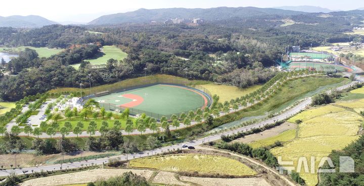 경주시 손곡동 '베이스볼파크 3구장' 조감도