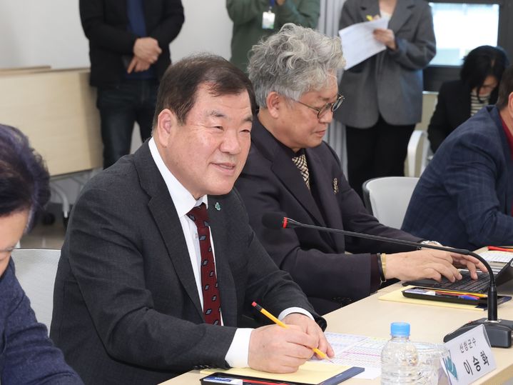 [산청=뉴시스] 지난해 산청군읍면순방 (사진=산청군 제공) 2026. 01. 21. photo@newsis.com *재판매 및 DB 금지