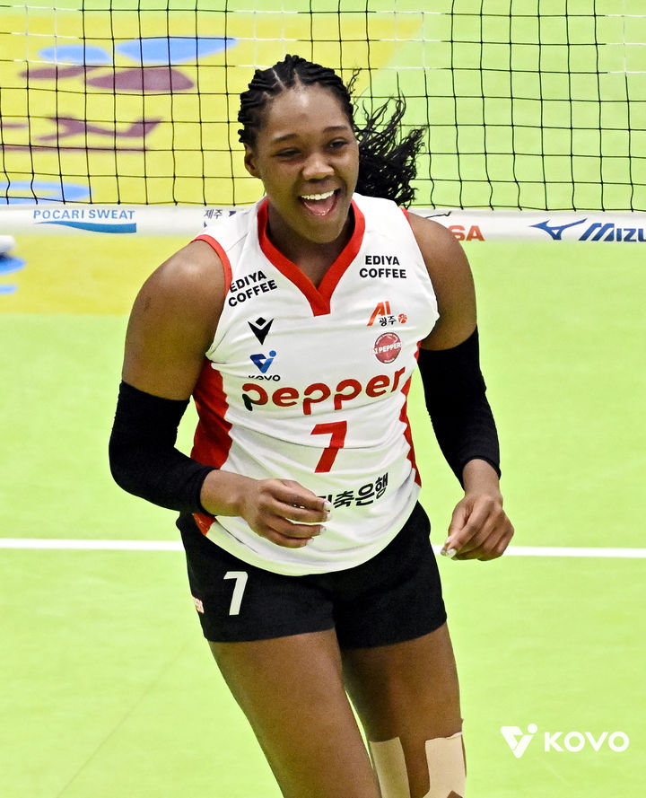 [서울=뉴시스] 페퍼저축은행 조이(사진=한국배구연맹 제공) *재판매 및 DB 금지