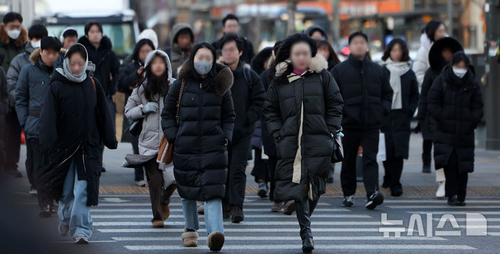 강풍에 체감온도 더 떨어져…낮 최고기온 영하 8도