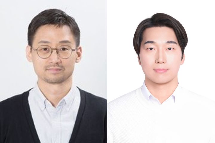 [울산=뉴시스] 양창덕 교수와 박지원 연구원 (사진=UNIST 제공) photo@newsis.com *재판매 및 DB 금지