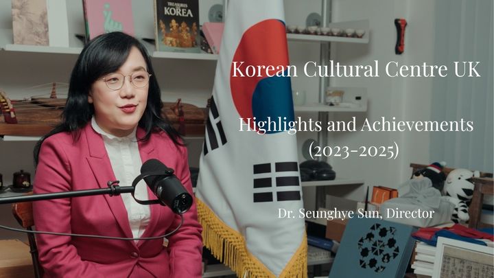 선승혜 주영한국문화원장이 'K-컬쳐 성과 보고'를 하고 있다. (사진=주영한국문화원 제공) *재판매 및 DB 금지