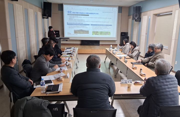 [의성=뉴시스] 의성 전통수리 농업시스템을 보전하기 위한 논의가 진행되고 있다. (사진=의성군 제공) 2026.01.22. photo@newsis.com *재판매 및 DB 금지