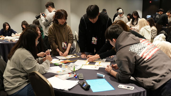 [대전=뉴시스] 한남디자인팩토리 예비 신입생 대상 '디자익팩토리 입문 교육' 진행 모습. (사진=한남대 제공) 2026.01.22. photo@newsis.com *재판매 및 DB 금지