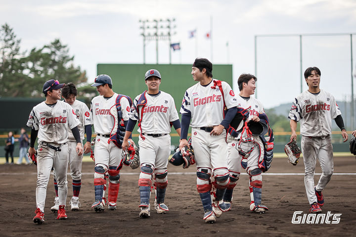 [서울=뉴시스] 프로야구 롯데 자이언츠 스프링캠프 모습. (사진 = 롯데 자이언츠 제공) *재판매 및 DB 금지