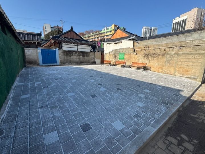 [대구=뉴시스] 지난해 주민 쉼터로 조성된 대상지 사진. (사진=대구 중구 제공) 2026.01.22. photo@newsis.com *재판매 및 DB 금지