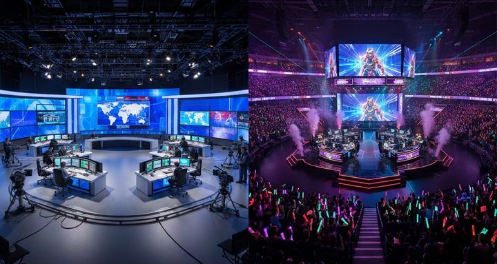 [서울=뉴시스] CJ올리브네트웍스는 최근 '리그 오브 레전드(LoL)'의 이스포츠 경기장인 '롤파크' 방송 시스템 고도화 사업을 추진했다. (사진=CJ올리브네트웍스 제공) *재판매 및 DB 금지