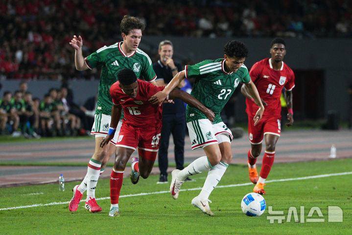 [파나마시티=AP/뉴시스] 멕시코 축구 대표팀의 리처드 라데스마. 2026.01.22. photo@newsis.com